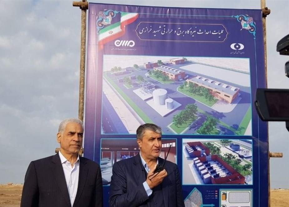 ایران کے شہر دارخوین میں نیوکلیئر پاور پلانٹ کے منصوبے کا افتتاح