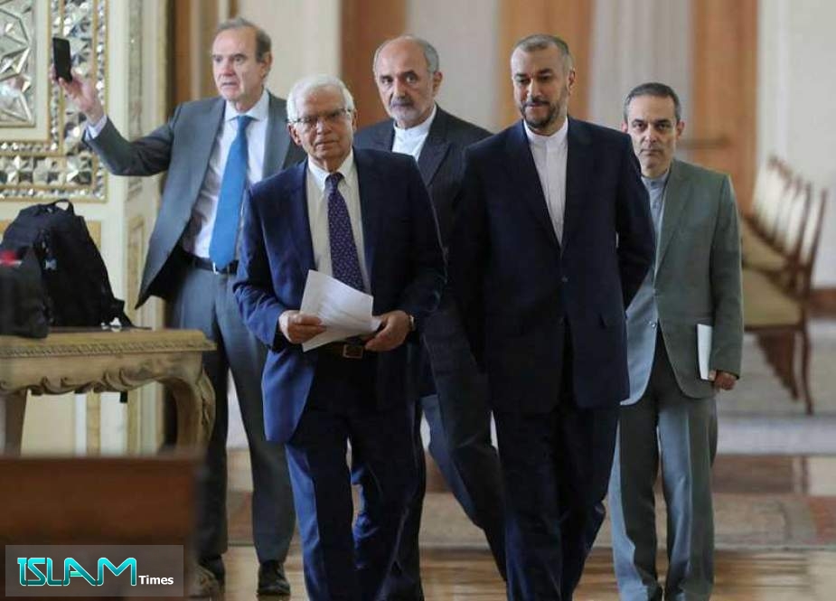 EU’s Borrell, Iran’s Amir Abdollahian Discuss Latest Situation of JCPOA Talks