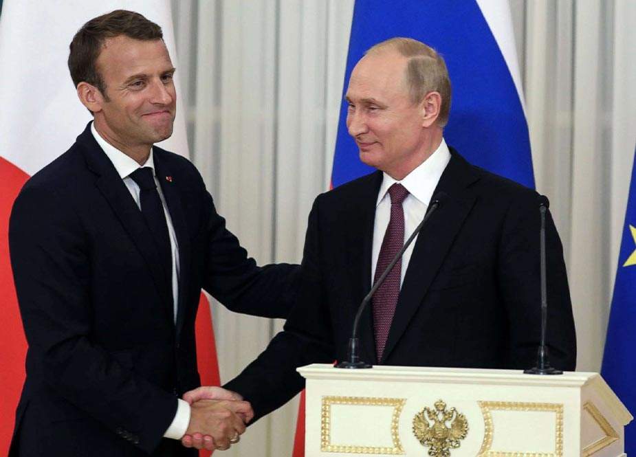 Makron: Fransa və Rusiyanı tarixi bağlar birləşdirir