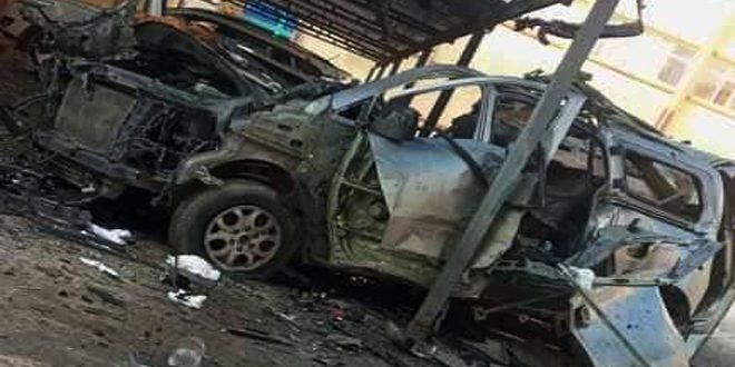 Bom Mobil di Salah Satu Markas Milisi QSD di Qamishli Suriah