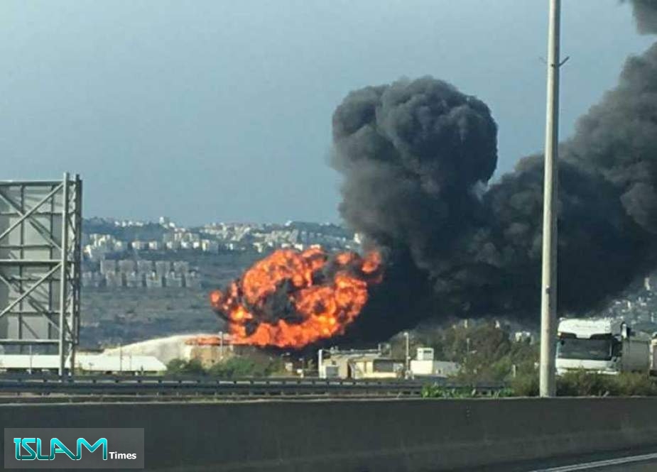 ‘Israel’s’ Only Producer of Petrochemicals Catches Huge Fire