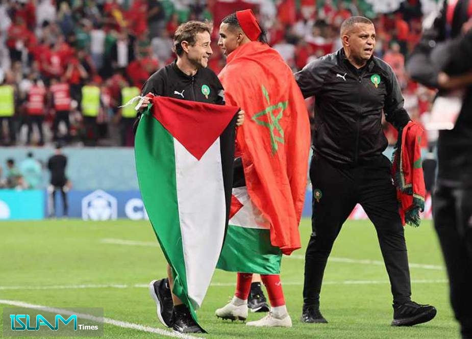 At the World Cup, The Arab World Rallies to Palestinian Cause