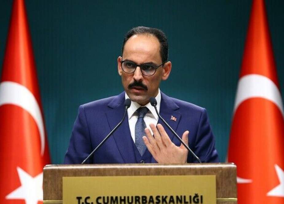 ابراهیم کالین سخنگوی نهاد ریاست جمهوری ترکیه