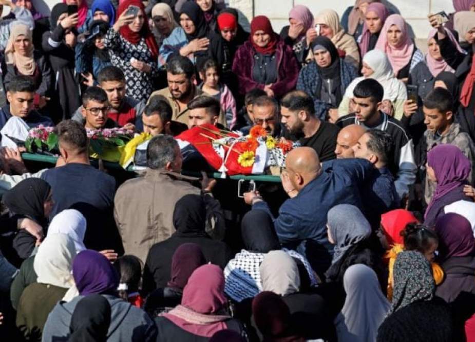 Kemarahan di Jenin Tepi Barat, Ramallah Ketika Penguburan Martir Palestina 