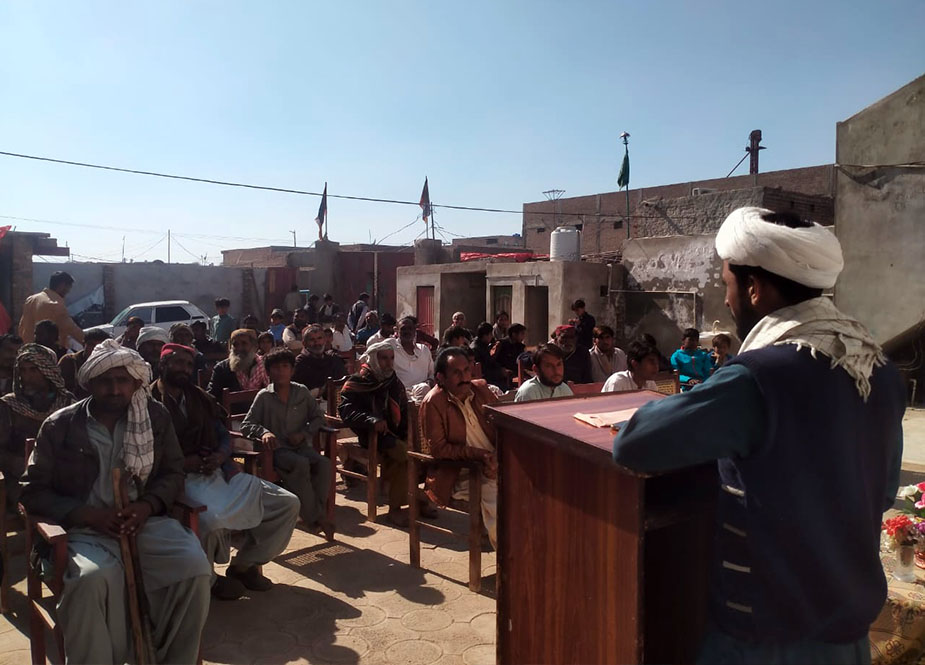 جیکب آباد، ایم ڈبلیو ایم کیجانب سے سیلاب متاثرین میں مکانات کی تعمیر کی پہلی قسط تقسیم