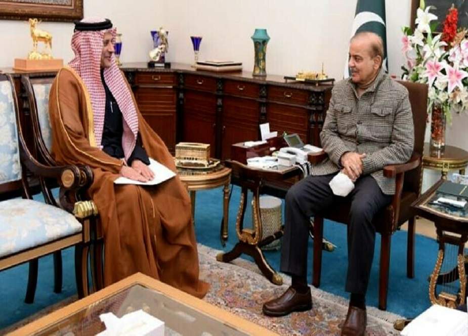 قطر کے سفیر شیخ سعود بن عبدالرحمٰن الثانی کی شہباز شریف سے ملاقات