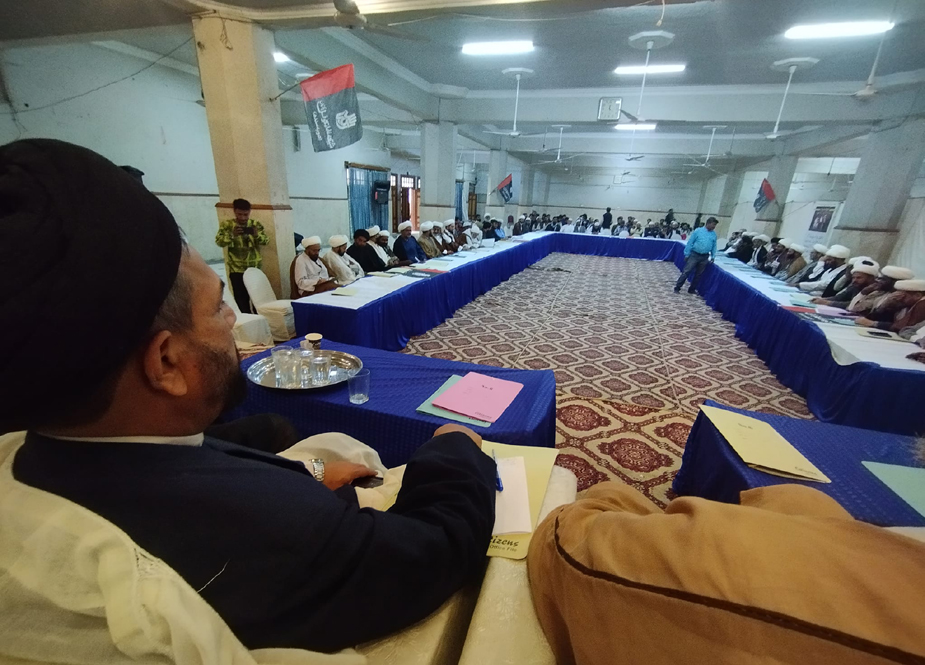 کراچی میں علماء و ذاکرین مشاورتی اجلاس، توہین صحابہ ترمیمی بل مسترد