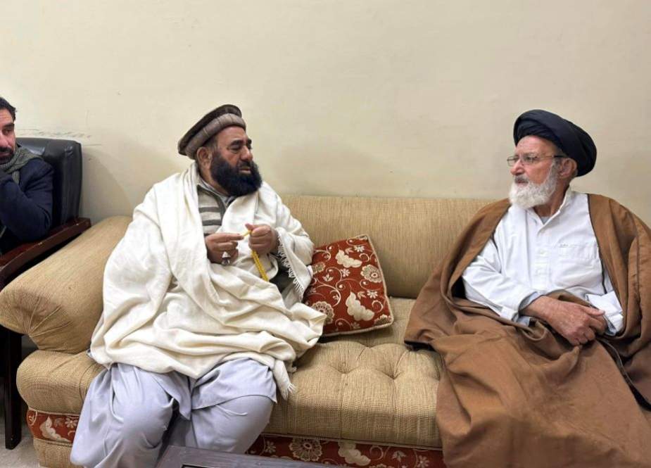 بزرگ عالم دین علامہ سید عابد حسین الحسینی کی علامہ سید افتخار نقوی سے ملاقات