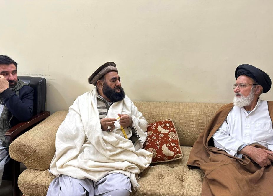 بزرگ عالم دین علامہ سید عابد حسین الحسینی کی علامہ سید افتخار نقوی سے ملاقات