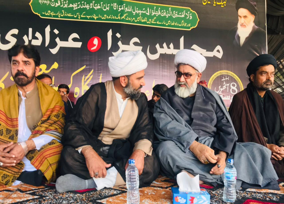 وارثان شہداء کمیٹی شکارپور کے زیر اہتمام شہدائے شکارپور کی آٹھویں برسی کا عظیم الشان اجتماع