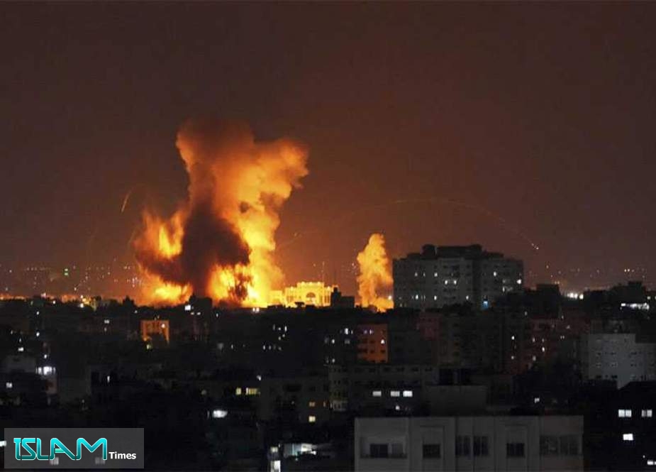 ‘Israeli’ Warplanes Attack Gaza Strip, Prompt Retaliatory Attacks