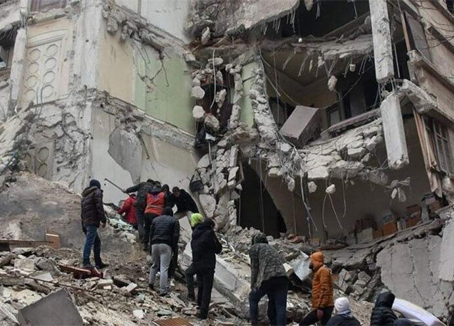 الصحة السورية تعلن ارتفاع ضحايا الزلزال الى 403 وفاة و1284 إصابة
