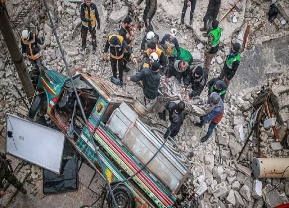 ترکیہ اور شام میں شدید زلزلہ، اموات 3800 سے متجاوز، سیکڑوں عمارتیں گر گئیں