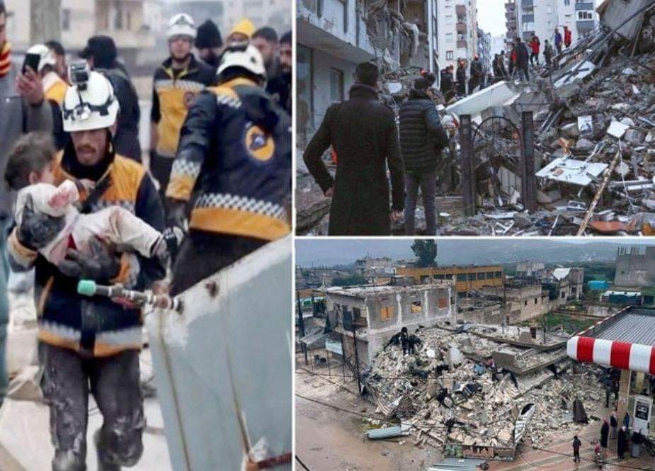 ترکیہ اور شام میں تباہ کن زلزلہ، اموات 5 ہزار سے متجاوز