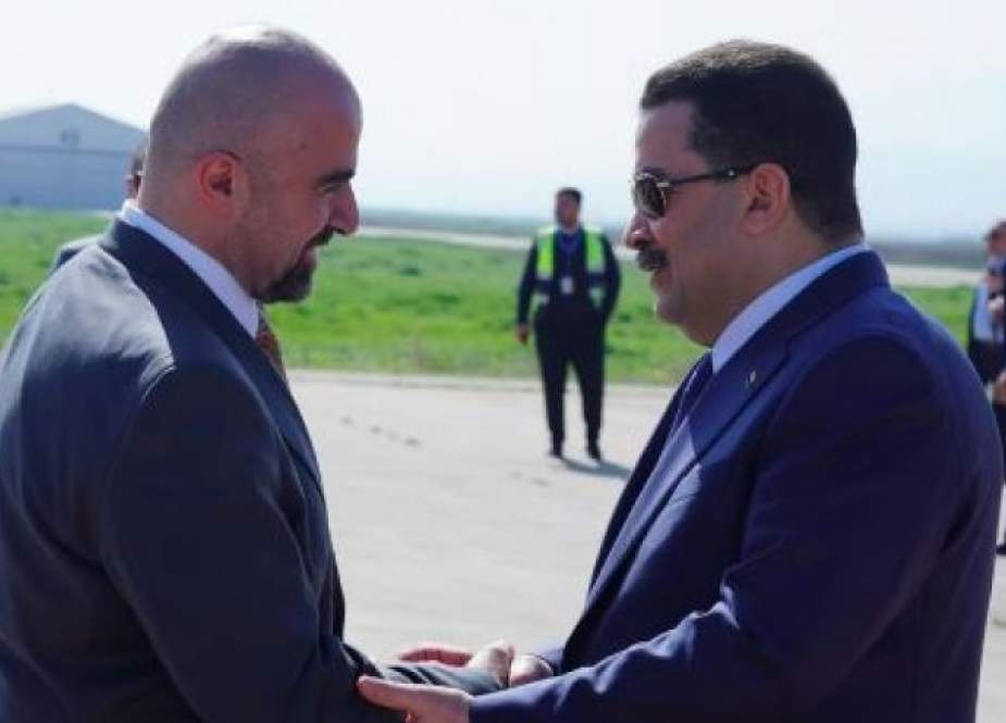 رئيس الوزراء العراقي يصل إلى السليمانية