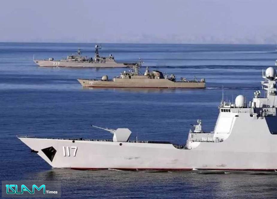 Iran, Russia, China Stage Joint Naval Drill