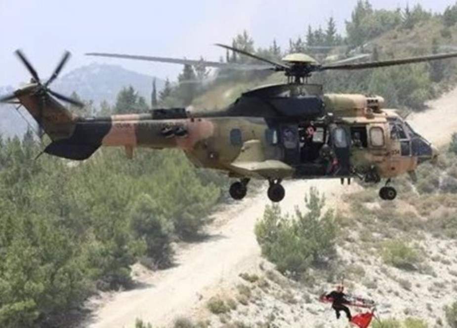 عراق میں ترکی کا ہیلی کاپٹر گرنے سے7 فوجی ہلاک، انقرہ کی تردید