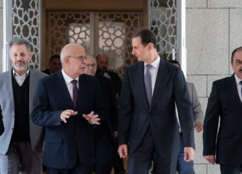 Presiden Assad Bertemu Anggota Sekretariat Jenderal Konferensi Partai Arab