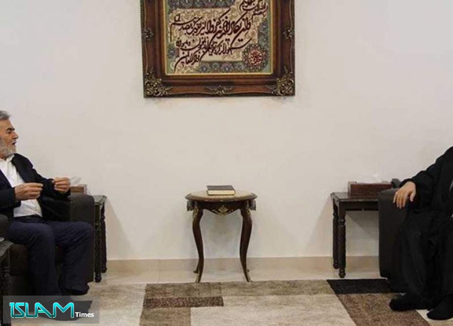 Sayyed Nasrallah Receives Islamic Jihad Delegation Headed by SG