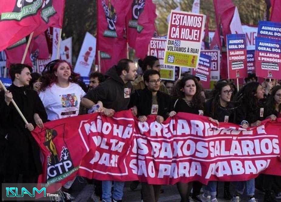 Thousands Protest in Portugal to Demand Higher Wages, Cap On Food Prices