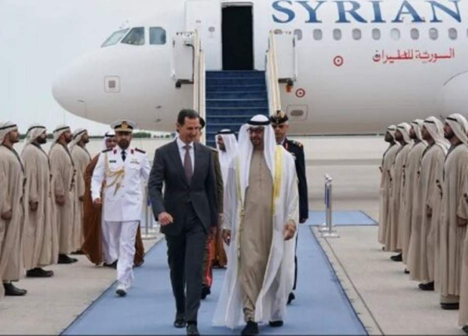 شامی صدر بشار الاسد متحدہ عرب امارات پہنچ گئے