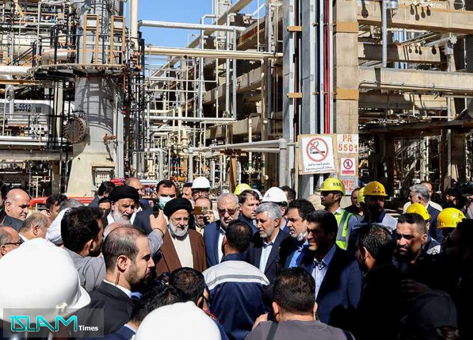 Raisi Inaugurates Abadan Refinery’s Second Phase