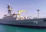 مدمرة ايرانية تقوم بمهمة بحرية في جنوب المحيط الأطلسي