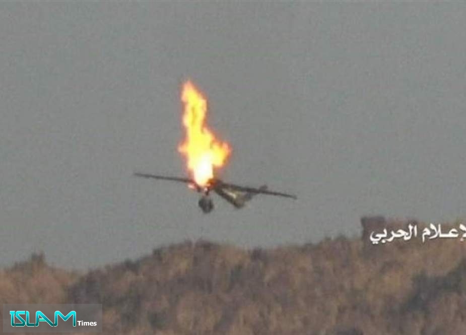 Yemen Downs Saudi Spy Drone in Al-Jawf Province