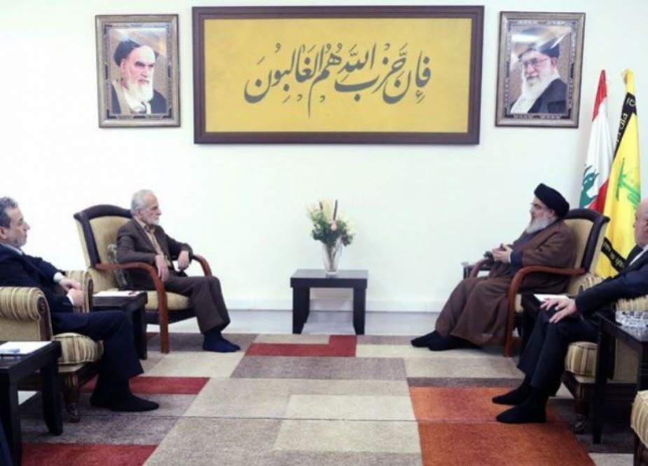 سید کمال خرازی کی حزب‌ الله کے سربراہ سے ملاقات