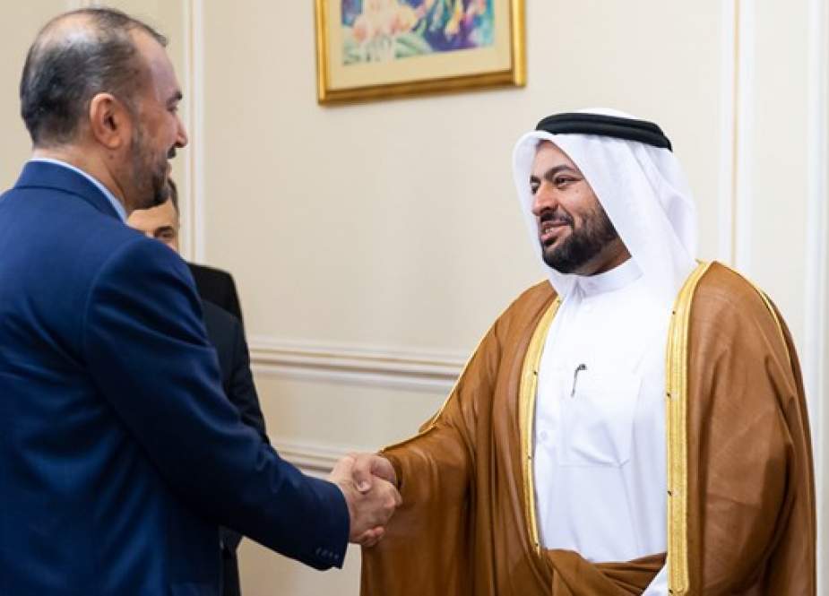 Pertemuan Menteri Luar Negeri Qatar dengan Amir Abdollahian