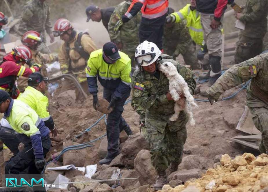 Ecuador Landslide Kills At Least Seven, Leaves Dozens Missing
