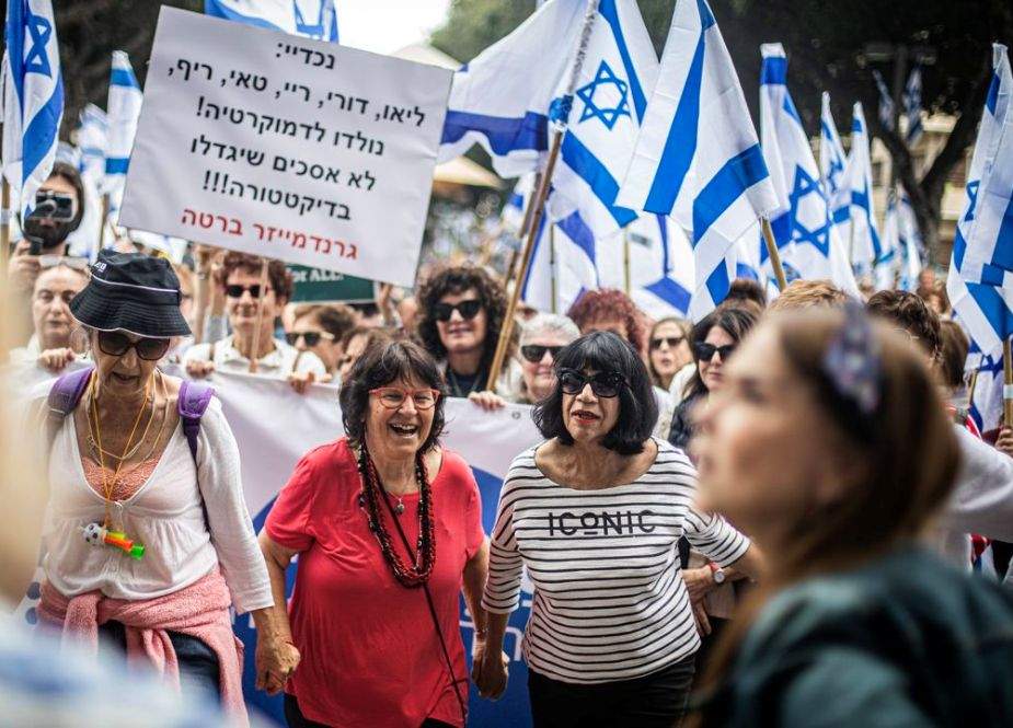 تل ابیب کی کابلان اسٹریٹ اسرائیل کا "تحریر سکوئر!"