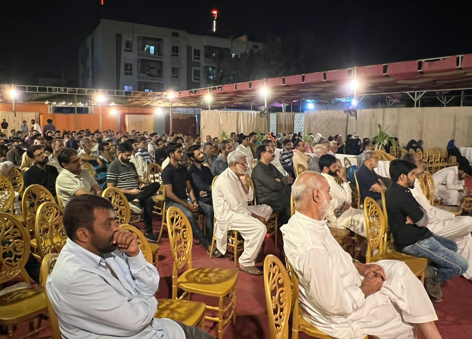 کراچی، ایم ڈبلیو ایم کے تحت کیتھولک ہال سولجر بازار میں 9واں سالانہ معارف قرآن پروگرام