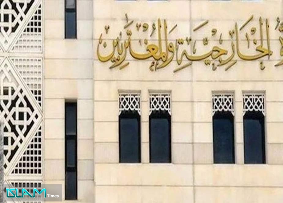 Syrian Foreign Ministry: Attacks on Syria, Continuation of Fascist Approach of Zionists