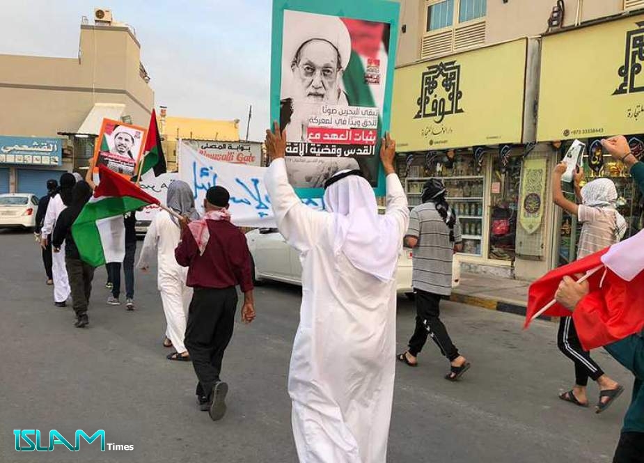 Bahrainis Stage Rallies in Support of Palestine, Demand Expulsion of “Israeli” Envoy