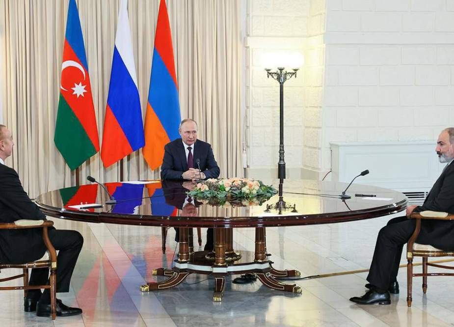 نشست سه جانبه اخیر رؤسای جمهور روسیه، ارمنستان و جمهوری آذربایجان در مسکو