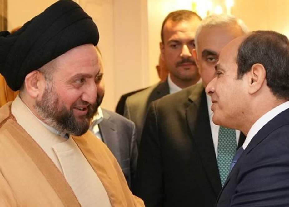 سید عمار الحکیم مصری صدر کیلئے ایران کا مثبت پیغام لے کر گئے تھے، روسی میڈیا کا دعویٰ