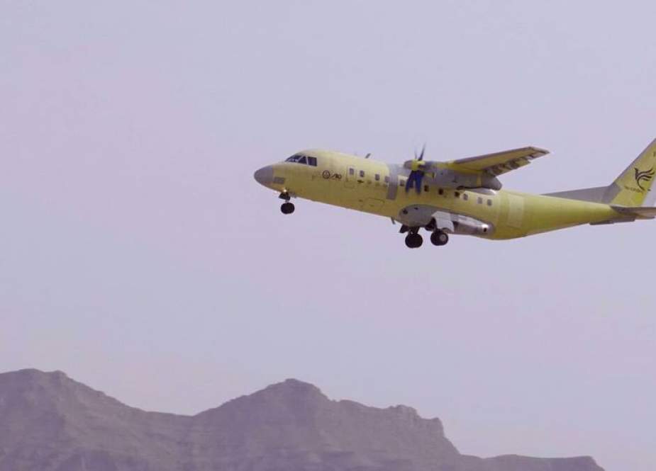 Pesawat Angkut Buatan Iran Melakukan Penerbangan Perdana