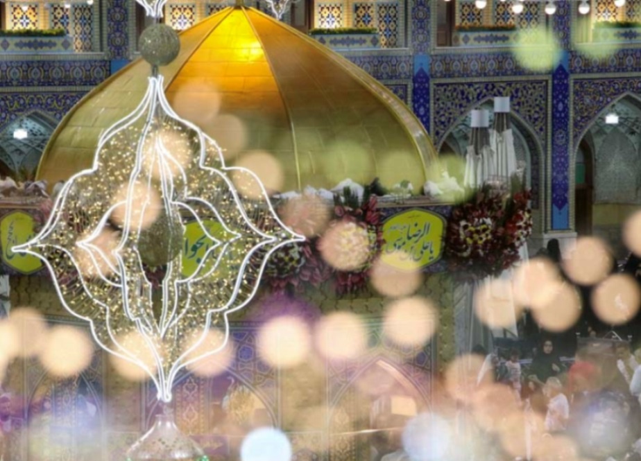 ولادت امام رضا (ع) کے موقع پر حرم رضوی کے مناظر