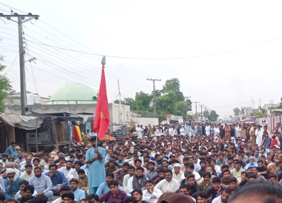 لیہ، گستاخ امام زمانہ (عج) کیخلاف ملت جعفریہ کا بھرپور احتجاج