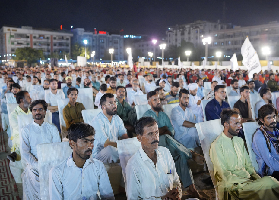 کراچی کے نشتر پارک میں تحریک بیداری امت مصطفیٰ کے تحت امام خمینی کی برسی کے اجتماع کا انعقاد