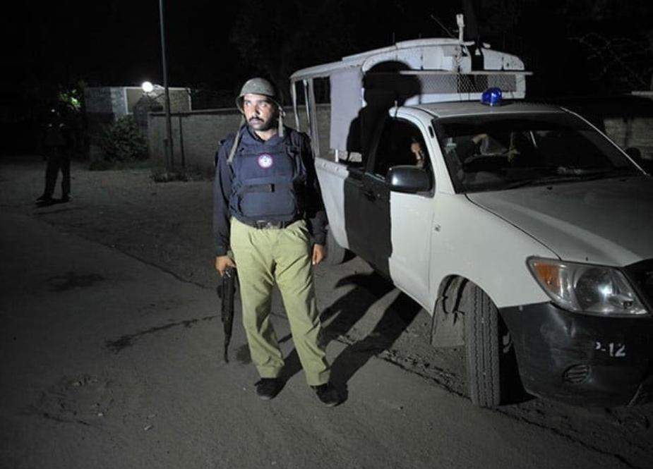 پشاور، پولیس چیک پوسٹ پر دہشتگردوں کا حملہ ناکام