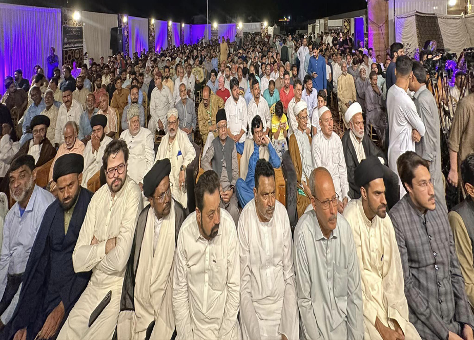 مرکزی تنظیم عزاداری کے تحت کراچی میں عزاداری کنونشن کا انعقاد، علماء و ذاکرین سمیت شیعہ رہنماؤں کی شرکت