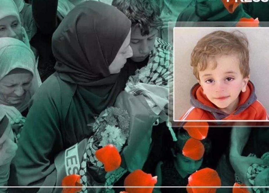 کیا 2 سالہ فلسطینی بچے کا خون ہمیں بیدار کر پائے گا؟