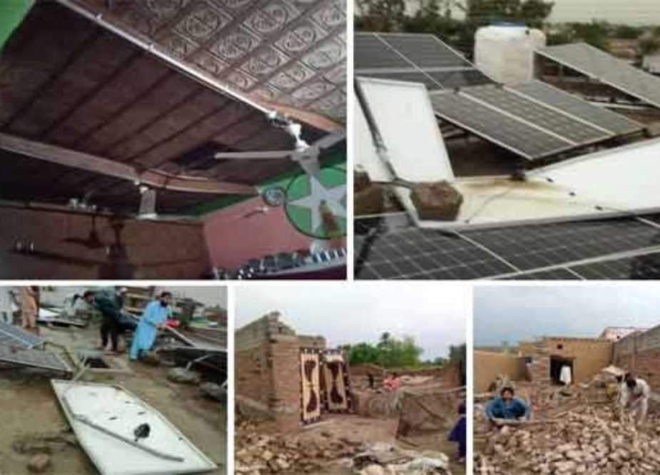 پنجاب میں طوفانی بارش سے متعدد افراد جاں بحق اور زخمی
