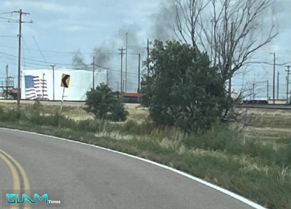 انفجار عربة قطار محملة بحمض البيركلوريك في الولايات المتحدة