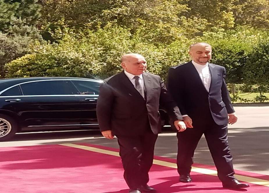 تنفيذ الاتفاقية الأمنية محور زيارة وزير الخارجية العراقي إلى طهران