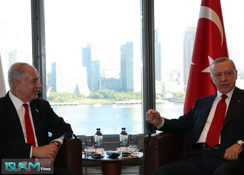 أردوغان يلتقي نتنياهو في نيويورك ويناقشان جهود تطبيع العلاقات مع السعودية