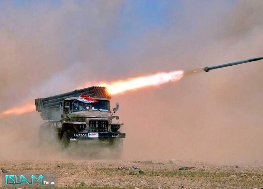 Syrian Army Heavily Targets Terrorist Positions