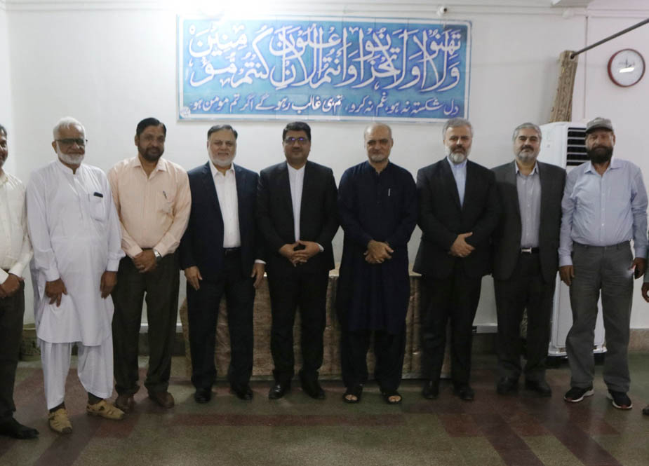 کراچی میں متعین ایران کے قونصل جنرل حسن نوریان کی امیر جماعت اسلامی کراچی حافظ نعیم الرحمن سے ملاقات
